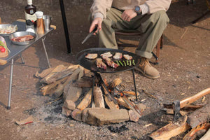 Železna plošča (kovana) za peko na ognju