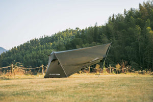 Ultralahek solo šotor Boat Pro – olivno zelen