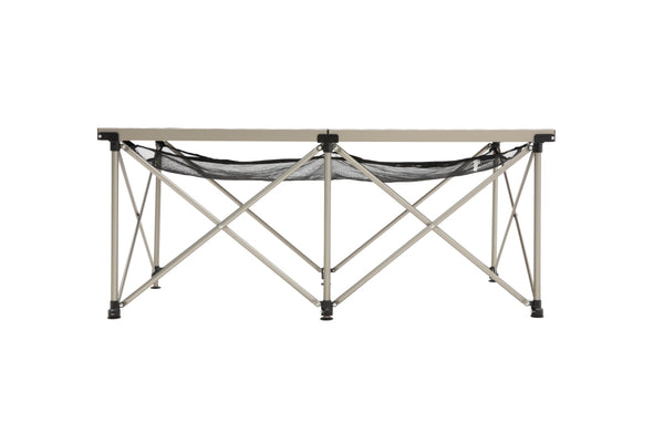 Zložljiva aluminijasta miza Egg Roll MAX - Siva