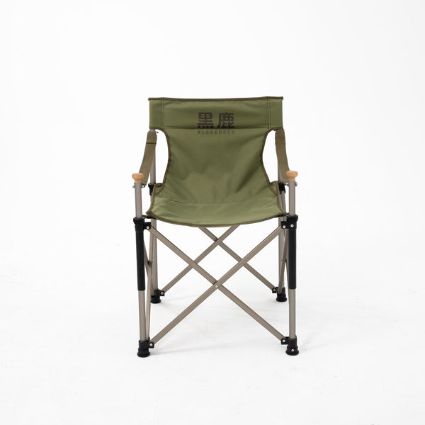 Aluminijasti zložljiv režiserski stol – olivno zelen