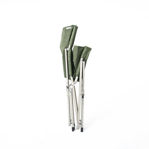 Lahek zložljiv stol Otaku – olivno zelen