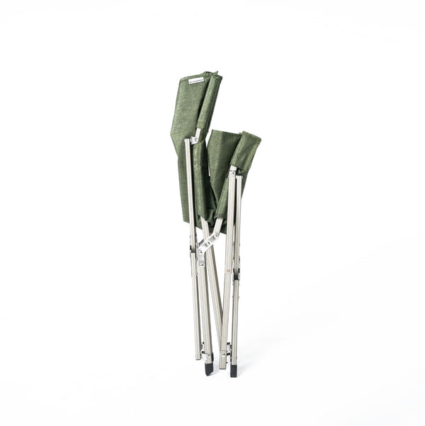 Lahek zložljiv stol Otaku – olivno zelen